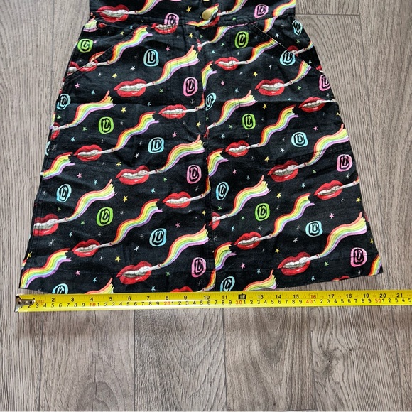 Olympia Le-Tan Early Pearl Skirt Dutchies Size FR 36 100% Linen EU 36 Rainbow - Picture 10 of 13